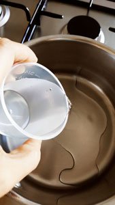 faites bouillir l'eau