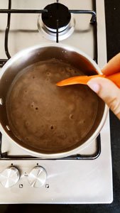 faites bouillir le tout durant 4 minutes