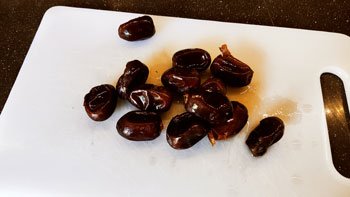 coupez les dates en morceaux