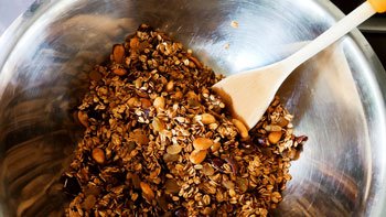 granola sorti du four